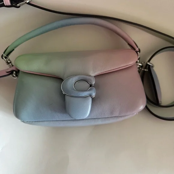 Coach Pillow Tabby 18 Mini Ombre Leather Bag - Picture 2 of 9